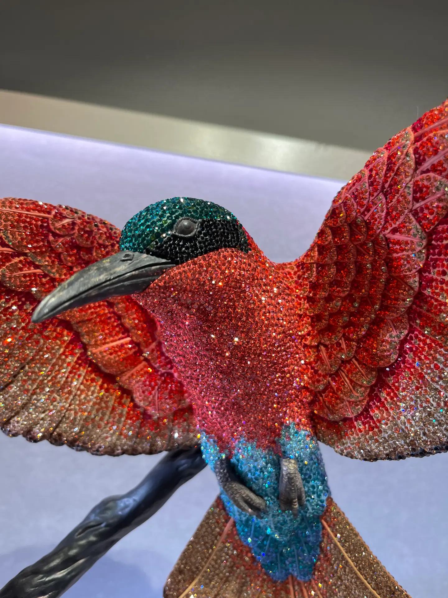 Beliant Crystals Bird Sculpture